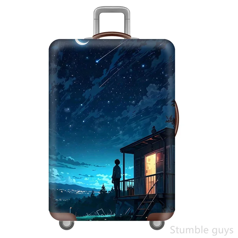 

Elastic Stretchy Suitcase Cover Protective Anti-Scratch Durable Luggage Sleeve Sturdy For Vacation Trips 18-32 Inch