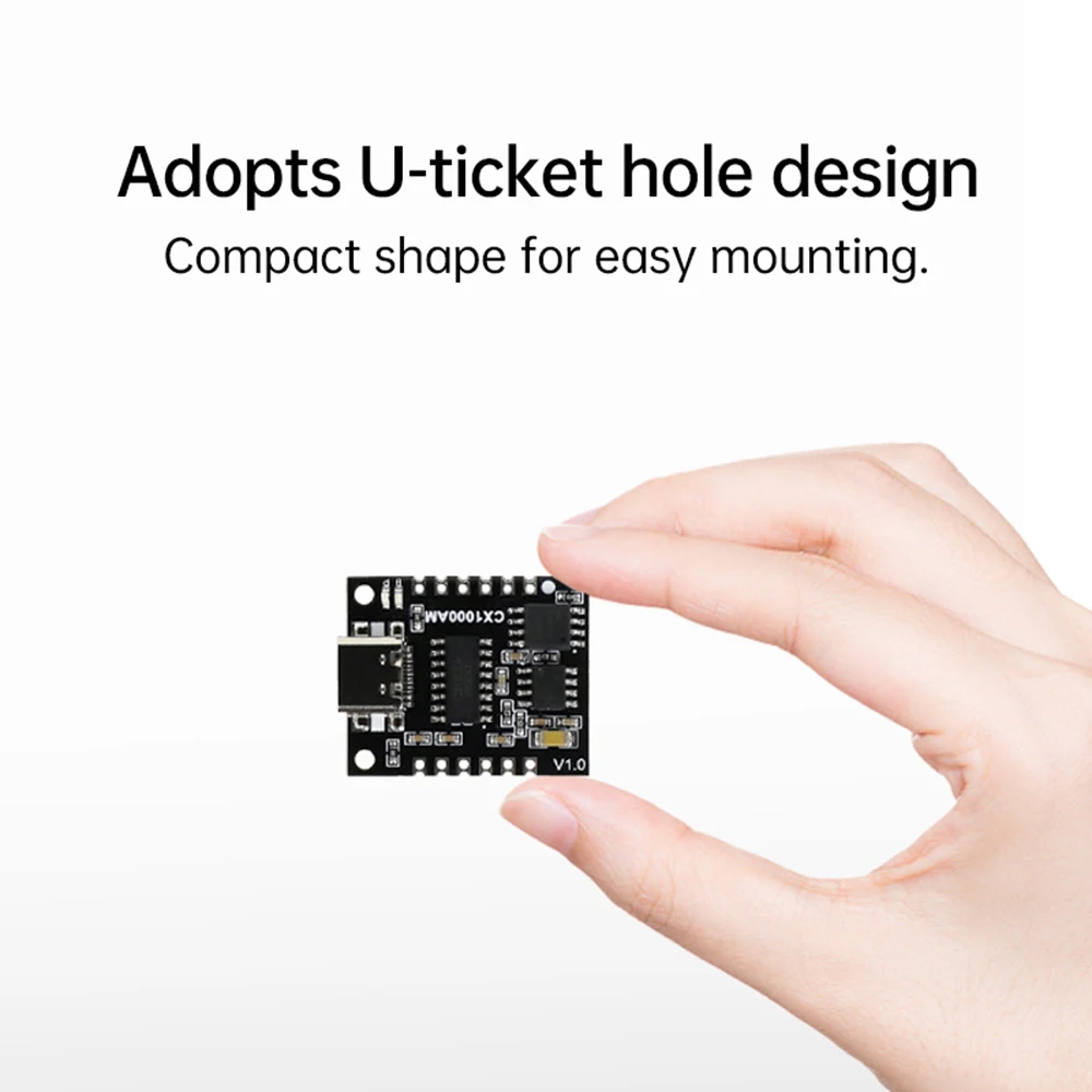 CX1000AM 音声チップモジュール シリアル MP3 マイクロコントローラ制御 トリガー音声放送 カスタムオーディオモジュール DC3.3～5.2V