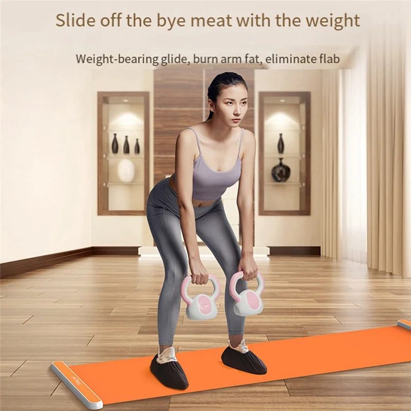 

Yoga Sliding Mat Indoor Sport Speed Skating Training Board Mat Ice Hockey Roller Skating Leg Exercise