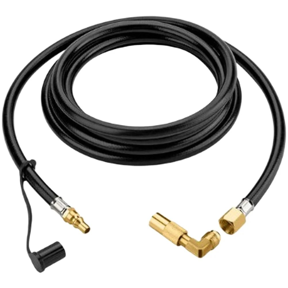 4 Inch Propane Conversion Pipe Hose Adapter with Gas Cylinder Conversion Head for Outdoor Gas Grill Stoves and Fire Pits