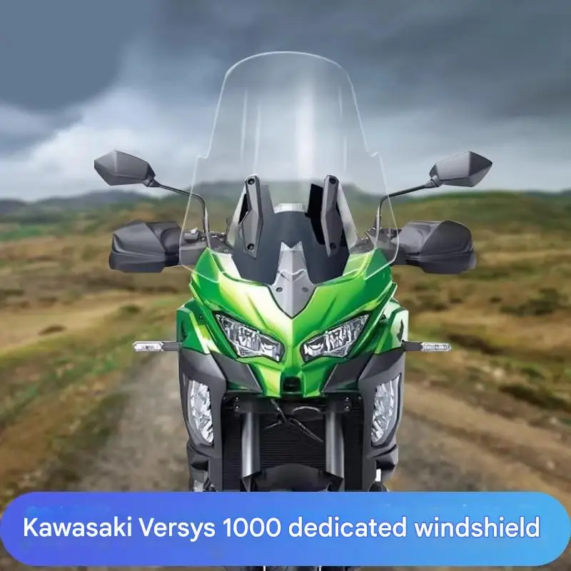 For Kawasaki Versys 1000 windshield retrofitting front windshield 2020 new model
