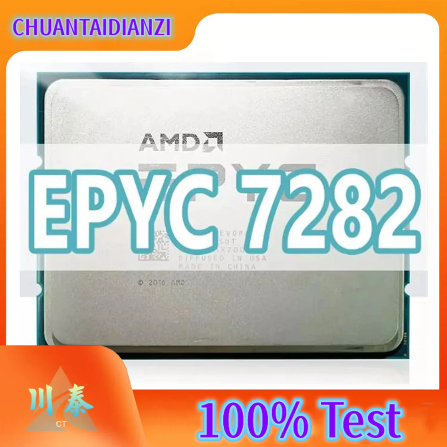 EPYC 7282 CPU 7nm 2.8GHz 16 Cores 32 Threads 64MB 120W processor Socket SP3 7282 For H11SSL i MZ01-CE1 H11DSI Mainboard