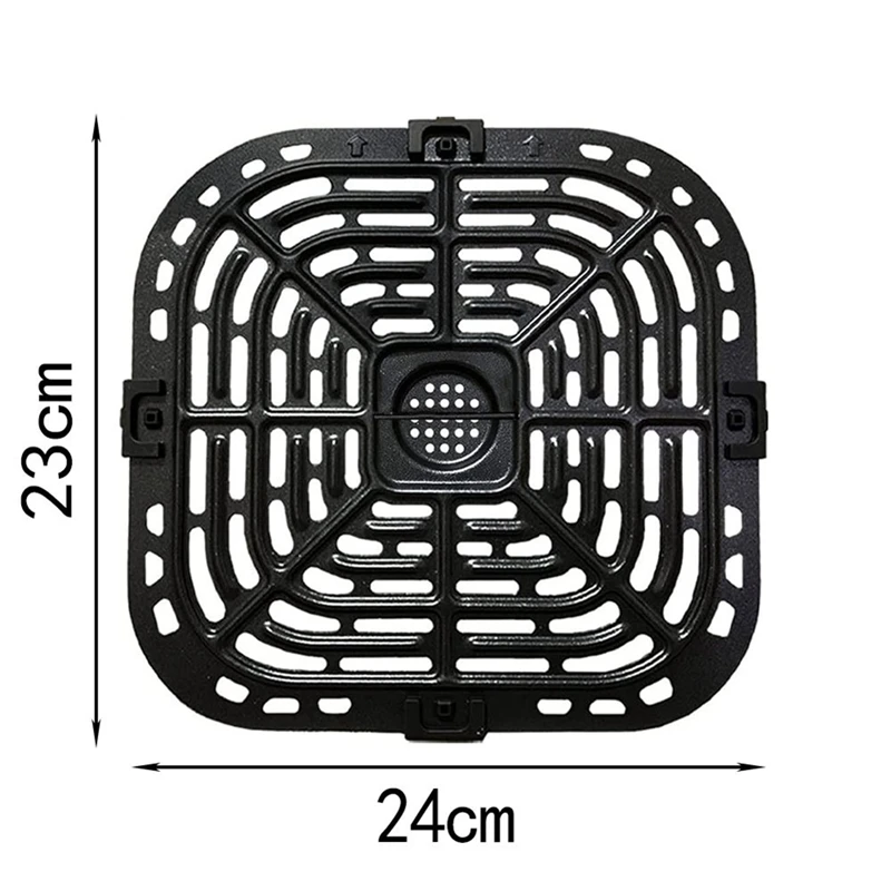 2PCS Air Fryer Grill Pans Replacement Parts For Instants Vortex Plus 6QT Air Fryers With Silicon Warfare