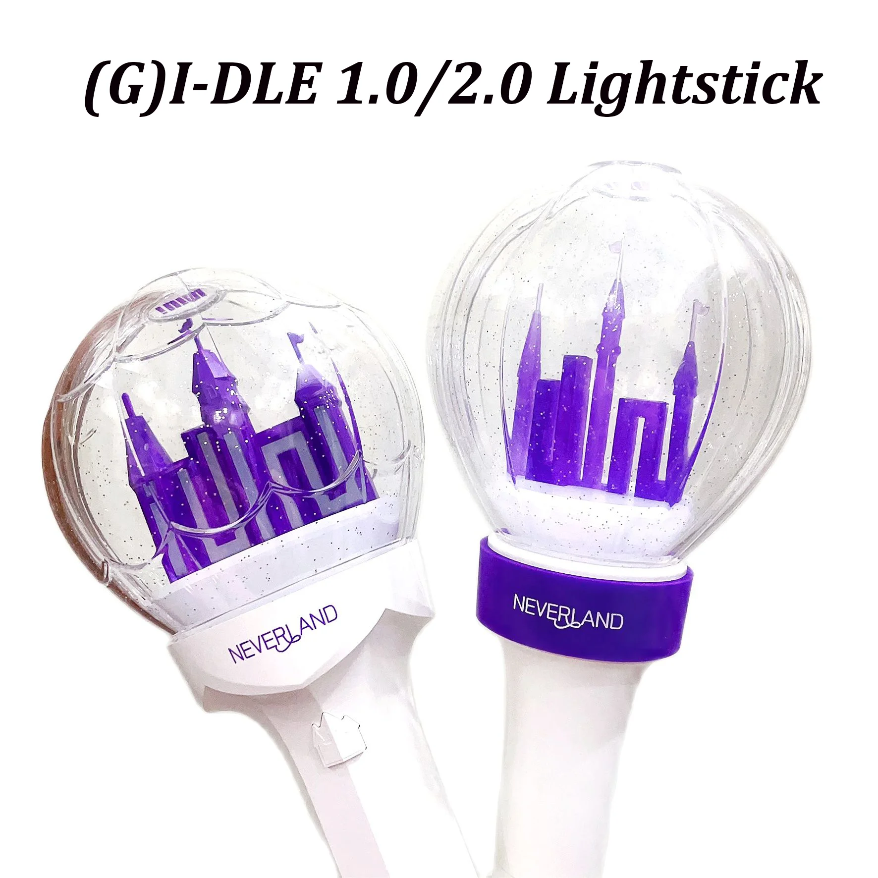 

(G)I-DLE 2.0 1.0 Concert Variable Color Lightstick Castle Hand Lamp LED Light MiYeon SoYeon YuQi Fans Gift Fan Meeting Items