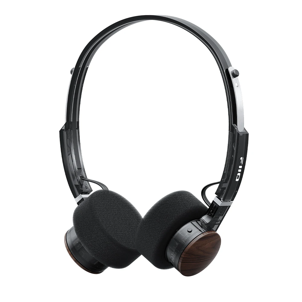 FIIO EH11 Bluetooth-oortelefoon, krachtige bas en LDAC Hi-Res audio, lichtgewicht retro-design, 30 uur batterijduur, dubbel apparaat & A