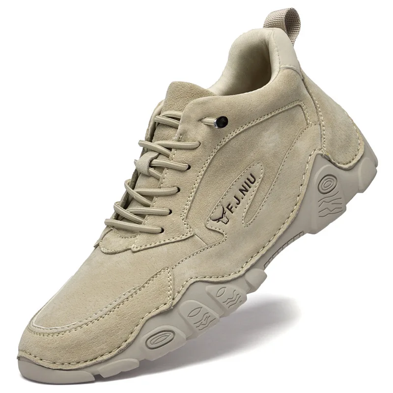 

Уличные мужские ботинки Casual oes с высоким берцем Cotton oes, износостойкие, противоскользящие, большого размера, удобные, всесезонные