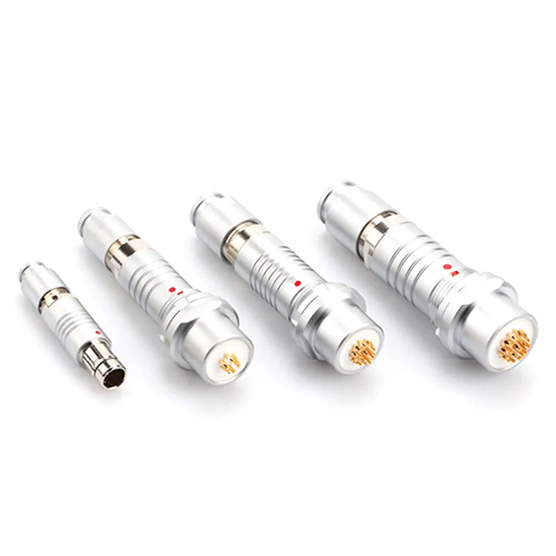 

1.5F 1031 Compatible Fischer F1031 ODU Connector Waterproof Quick Plugs 2 3 4 5 6 7 8 9 10pin 1031 1.5F Male Female Connector