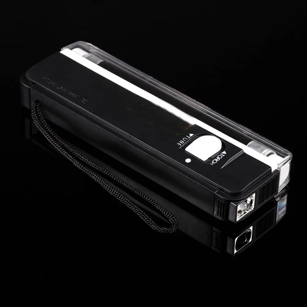 

Tube Bulb Powered Lighting 6V Flashing Blacklight Light Battery Money Detector Portable UV Ultraviolet Lamp