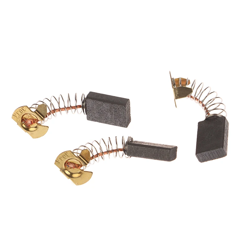 Brosse en carbone pour moteur, accessoires pour machine à couper et à polir, outil électrique, 303, 5x11x18mm, 10 pièces