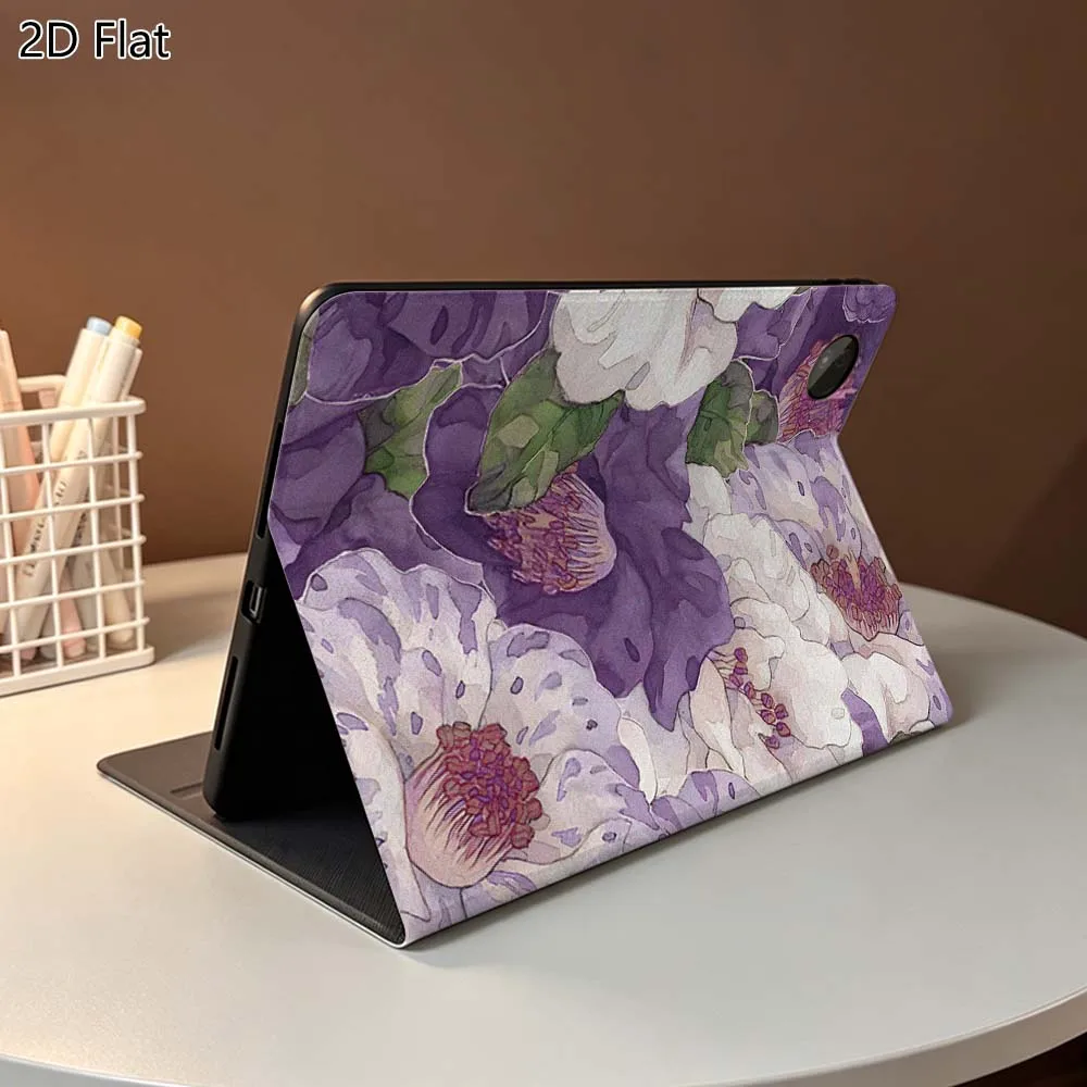 Creative Floral Art For Lenovo Xiaoxin Pad Pro Tab K11 K10 Y900 3rd Y700 P11 P12 11.5 12.7 8.8 Inch Tablet Case Gift