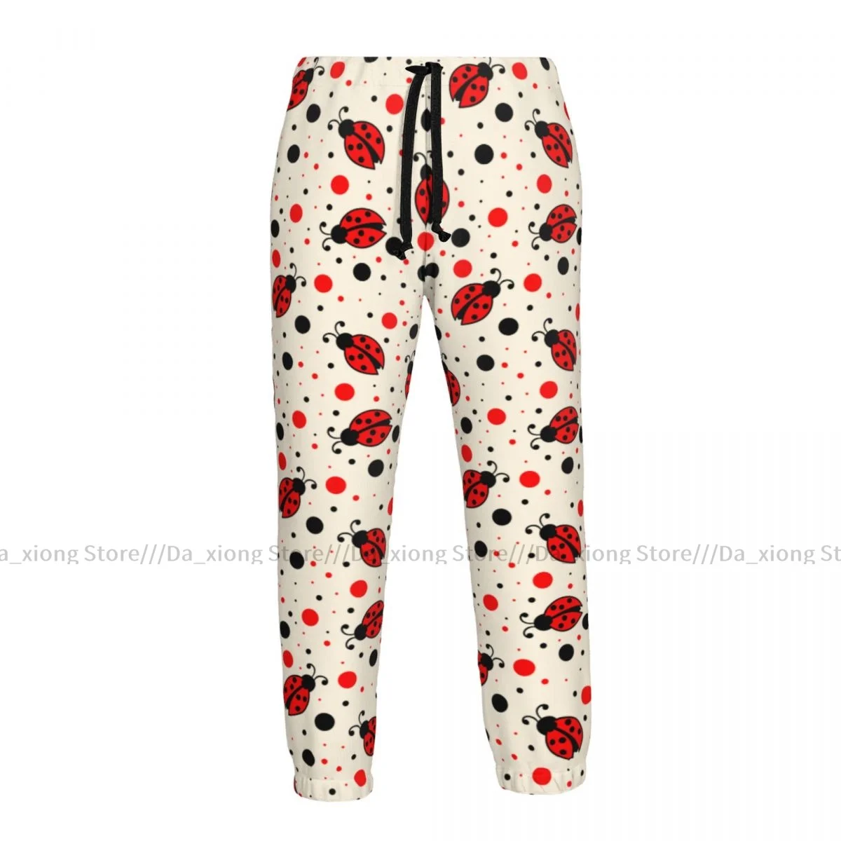 

Men Joggers Pants Ladybugs And Dots Man Sweatpants Streetwear Casual Mens Pants