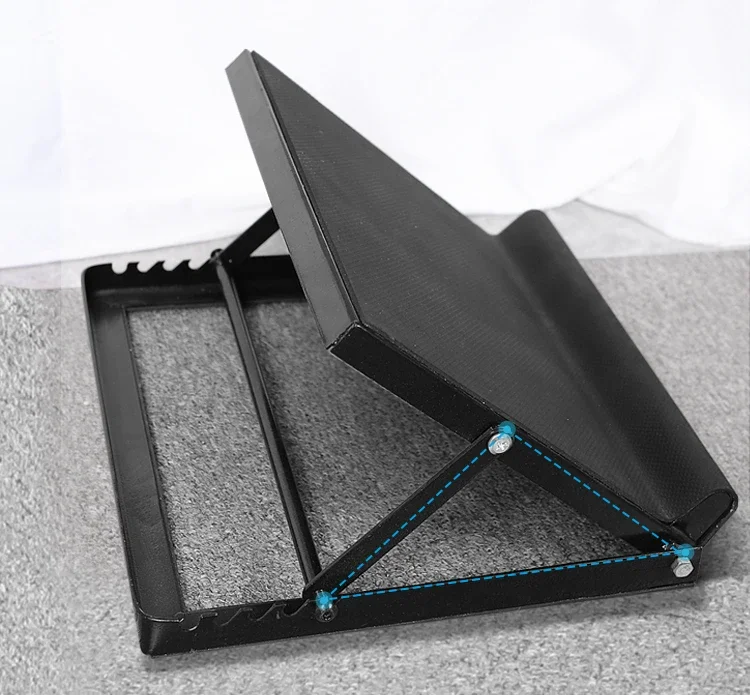 

Rehabilitation training equipment for hemiplegic legs with drooping standing slant board