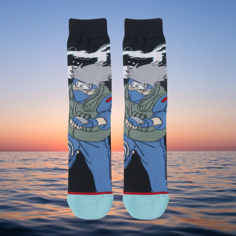 Bandai Hip Hop Street Style calcetines de Anime hombres mujeres novedad divertidos calcetines casuales calcetines CuteYoga calcetines de ciclismo calcetines Hallo KT