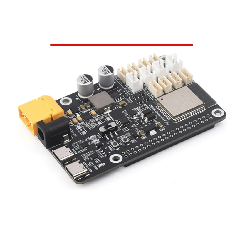 와이파이 무선 ESP32 DDSM 모터 드라이버, 다이렉트 드라이브 서보 허브 모터, 라즈베리 파이용 HAT