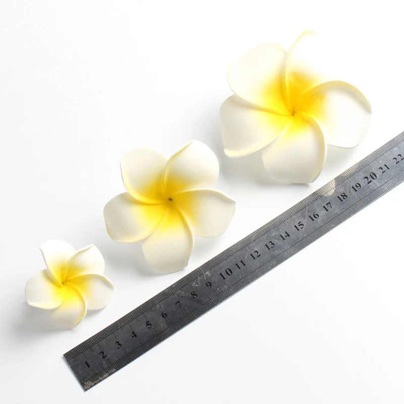 Hair Clips Trendy Beautiful Plumeria Hairpins Floral Bestseller Flower Hairpins Durable Handmade Flower Hair Pins Beach Vacation