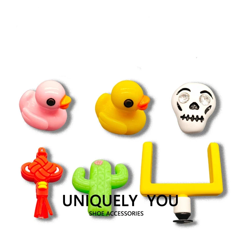 JBXC CHARM Shoe Buckle cross Shoe AccessoriesGhost Head Skeleton Duck Cactus DIY Fashion Shoe Accessories