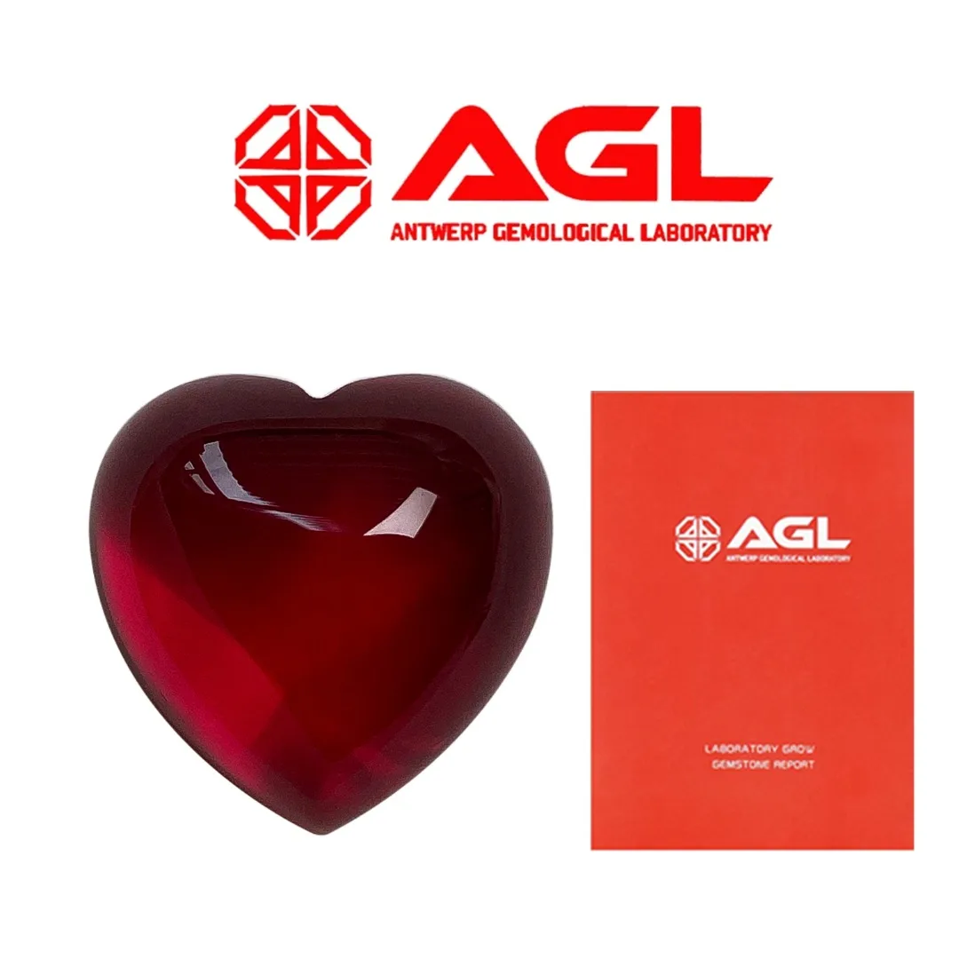 

Large Size Natural Ruby Flat Heart Shape Smooth Surface Cabochon Flat Back Loose Gemstones For Jewelry Ring Pendant Making Gift