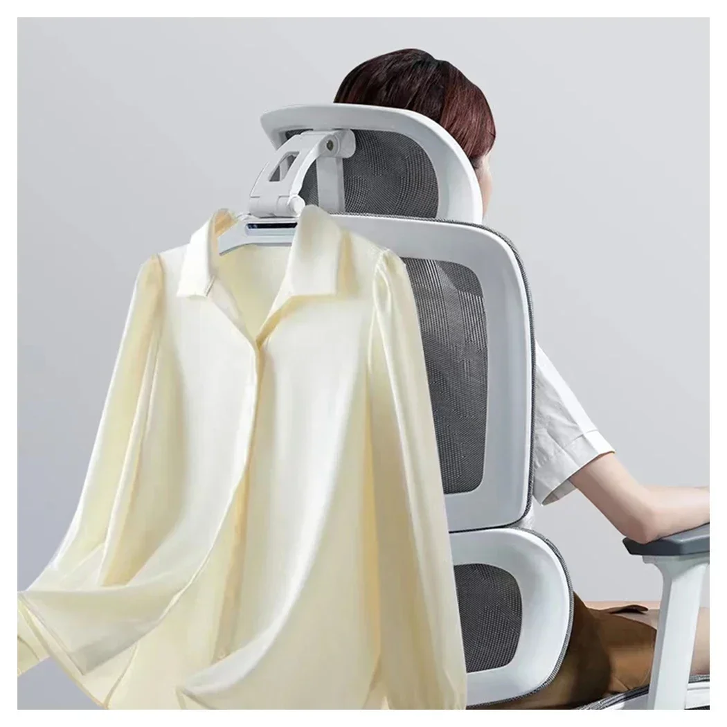 Silla ergonómica Silla de oficina 145 ° Can Lie Silla para juegos Reposabrazos 3D Soporte de cintura elástica Silla Escritorio Asiento de computadora
