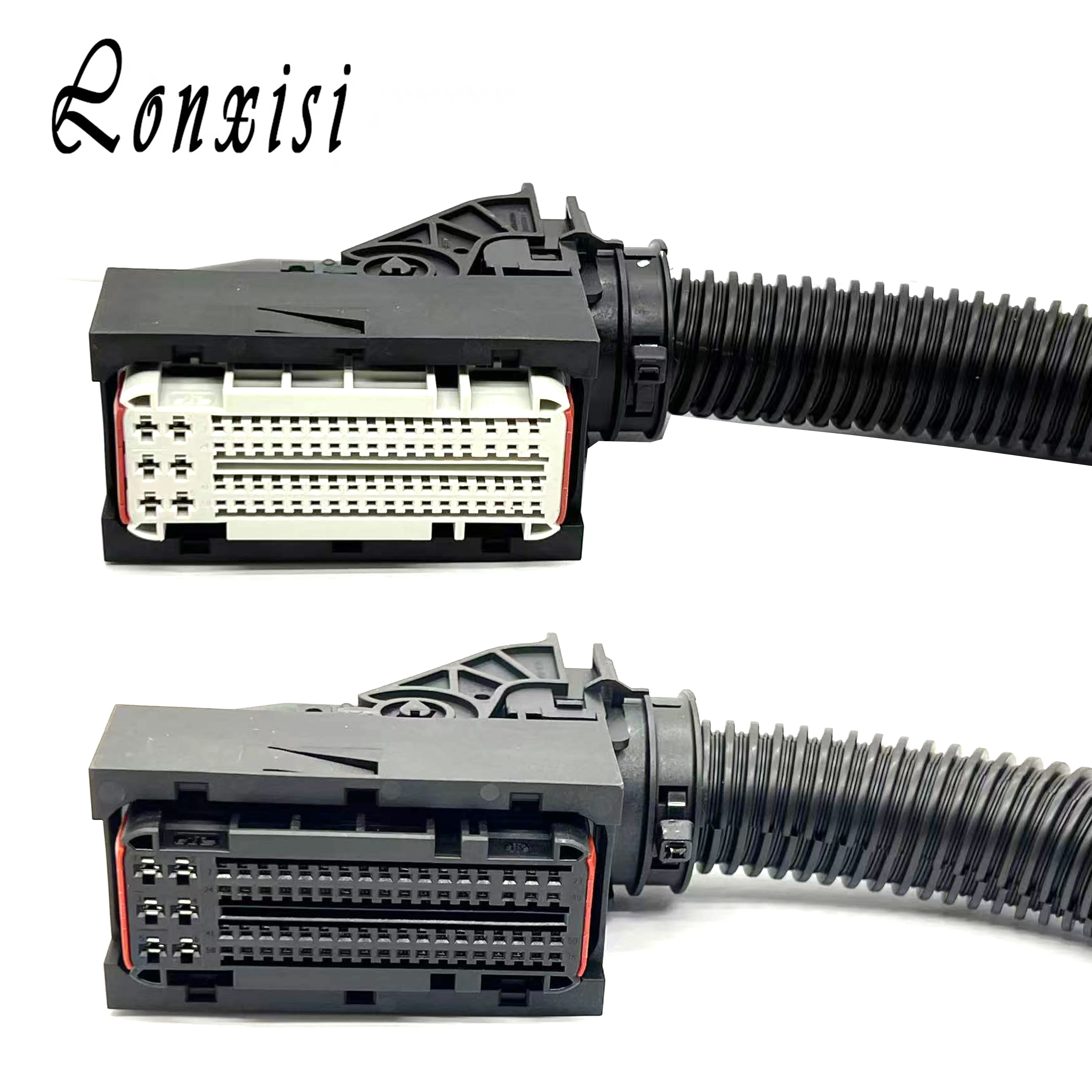 76 Pin Tyco 9-1452995-9 Auto Computer Board Autonomous ECU Wire Harness Connector Plug For Jiefang J6 Auman Delong