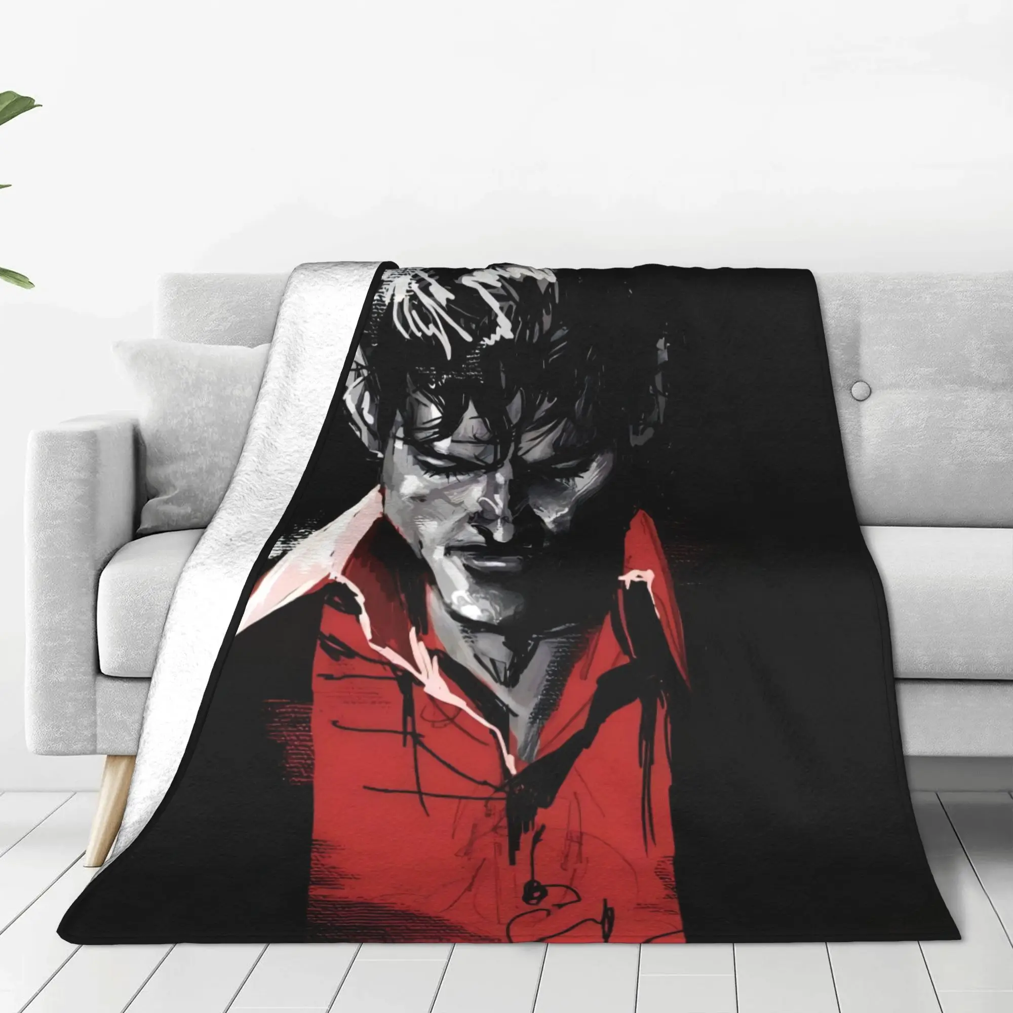 Dylan Dog Blanket All Season Dylan Dog  Cute Super Warm Throw Blankets For home Couch Bedding Throws