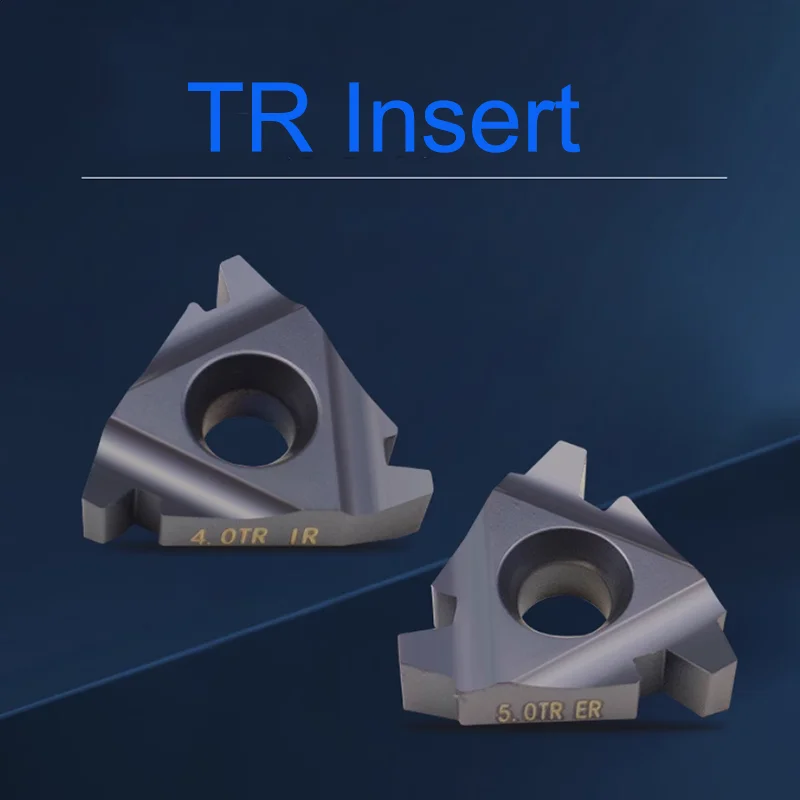 CNC 30° T-Shaped Tooth Turning Insert External Thread Cutter Grain 16ER 22ER 16IR 22IR 2.0TR 3.0TR Internal Thread Inserts