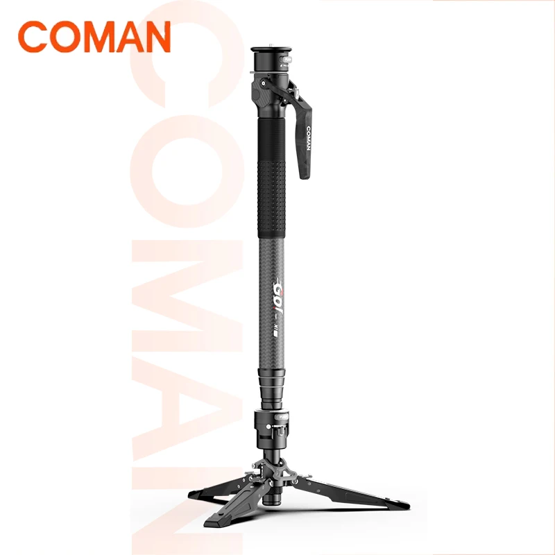 

COMAN M1Pro штатив-монопод из углеродного волокна с быстросъемной пластиной для подставки для камеры DSLR легкий дорожный штатив