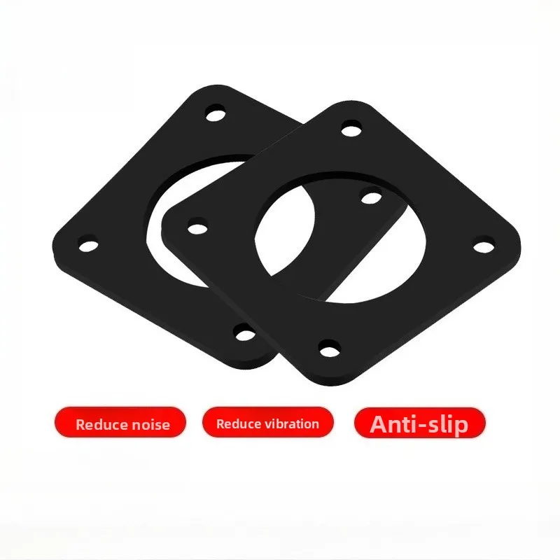 

1/2/4pcs 42-step motor silicone shock pad Thickness 2MM Vibration isolation wear-resistant high-temperature resistant