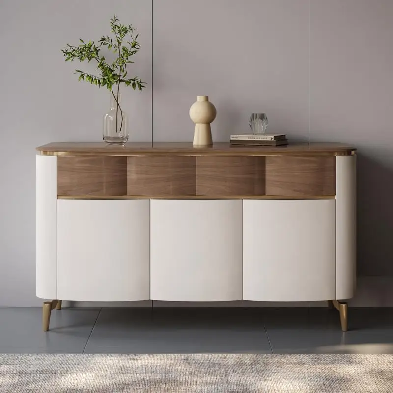 Foshan Modern Wood Living Room Cabinet Large Capacity Dining Sideboard Easy Assembly Durable Villa Multifunction Shoe Cabinet
