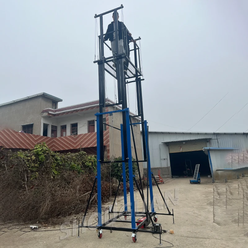 

Electric Lifting Machine Scaffolding Hoists Crane Ladder Lifter