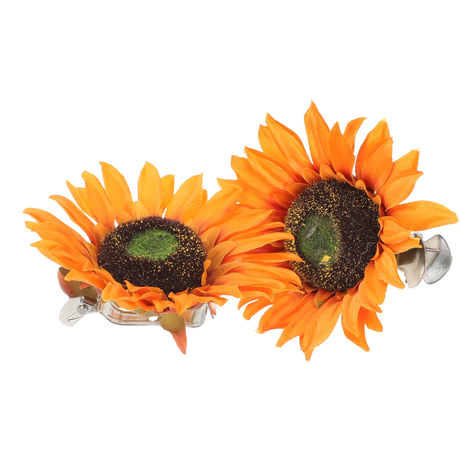 

2pcs Curtain Clips Sunflower Holdbacks Decorative for Kids Bedroom Living Room Without Drilling Suitable for Thin Curtains
