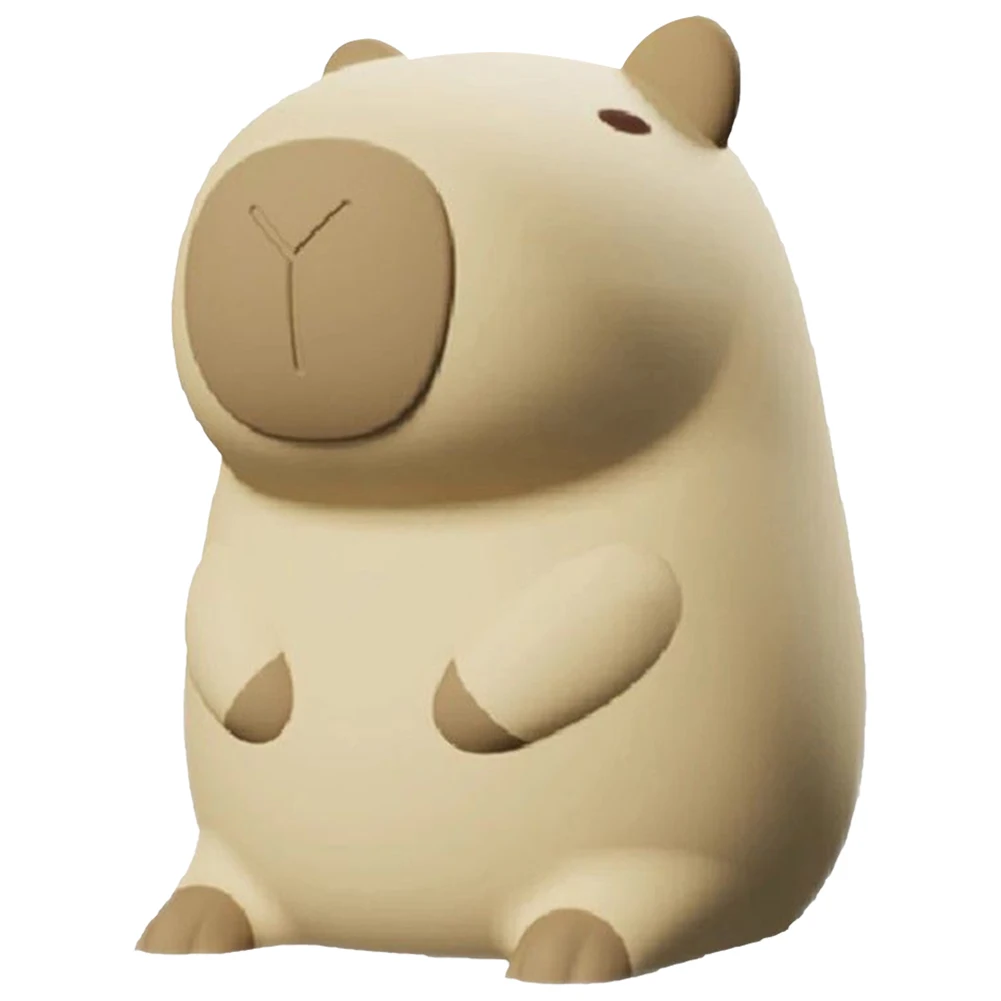 Night Light Cartoon Pat Light 2 Gear Cute Touch Lamp USB Charging Silicone Sleeping Light for Home Bedroom Decor