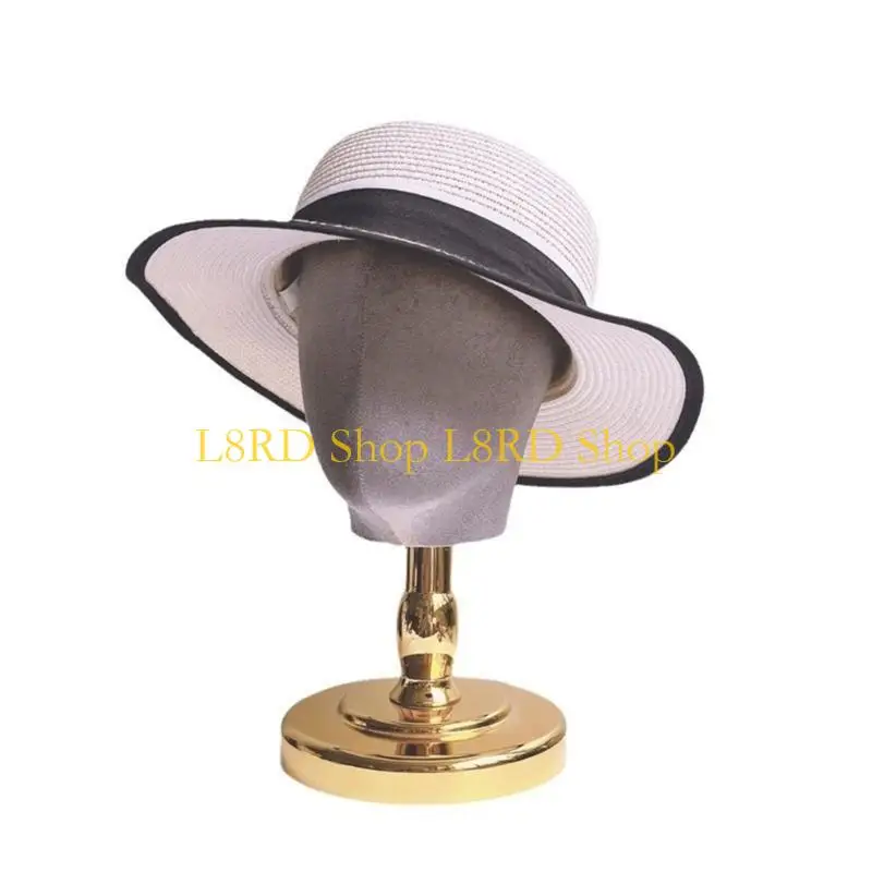 

L8RD Portable Fabric Mannequin Head for Wig Storage and Exhibition