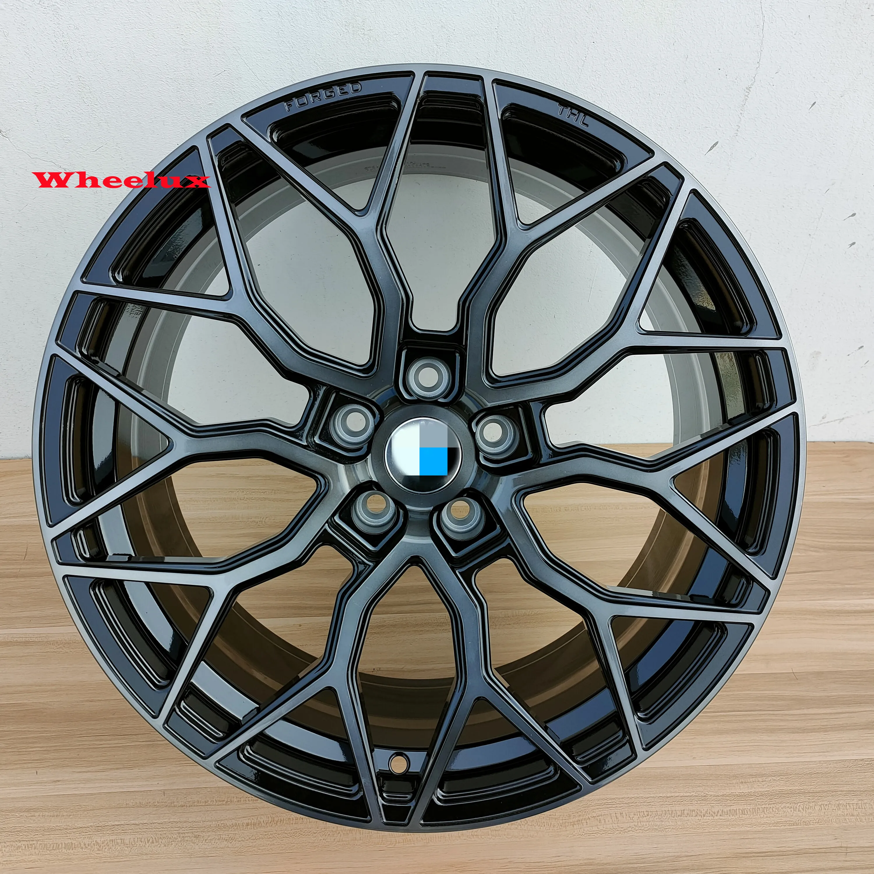 wheelux hot sale aluminum 6061 Light weight alloy car aluminum sports wheels for BMW m3 m5 f10 m6 e61 e92 e93 e39 e46 e60 rims