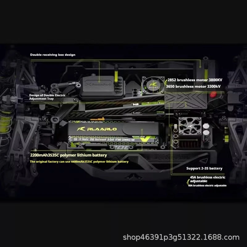 Ralaro 1/10 Xts F10 4wd Rtr Rc Simulatie Racing Drift Terreinwagen Model Rally Auto 2,4 ghz Afstandsbediening Auto Volwassen Jongen Speelgoed