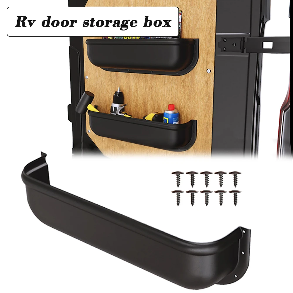 1PCS Caravan Door Storage Box Waterproof Camper Pocket Universal Fit Tool Storage Van Racking Caravan Parts Car Accessories