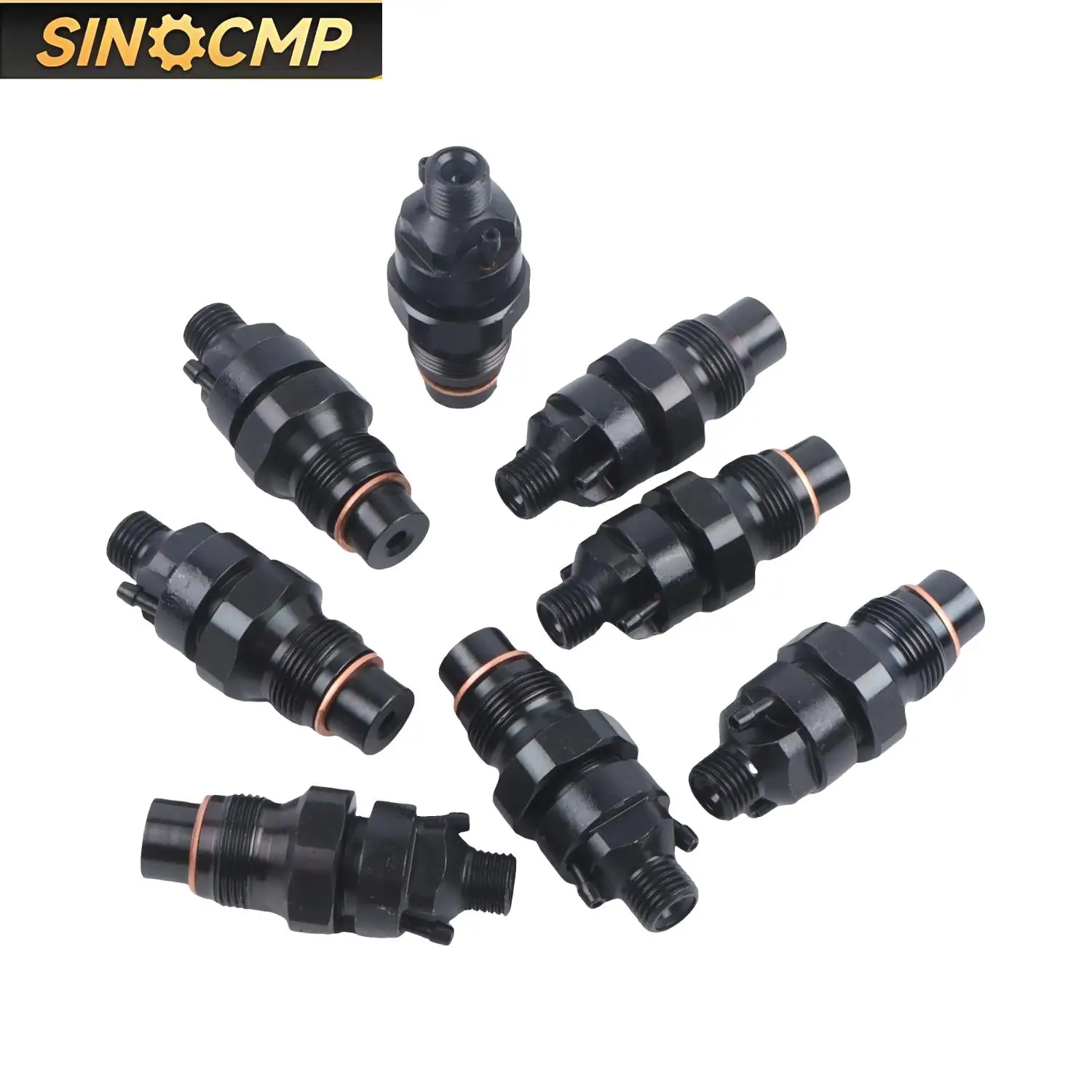 

0432217275 Diesel Fuel Injector Fits For GM Chevy 6.2L 6.5L 1989-2001 New Fuel Injector Automobiles Parts Accessories 8Pcs