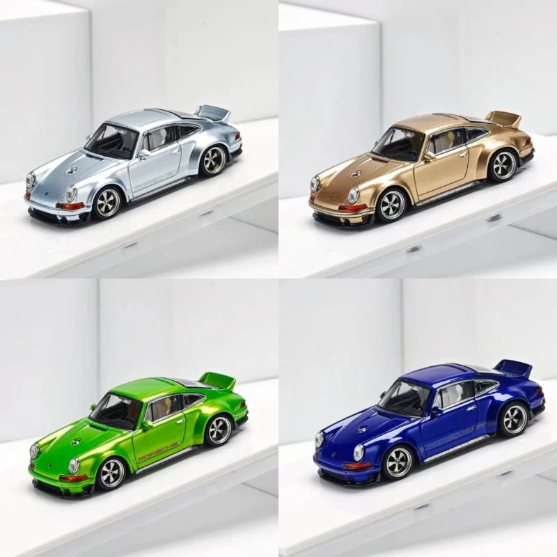 Zincit Model 1:64 Porsche Singer DLS Alloy Die-cast Car Model Collection Gift