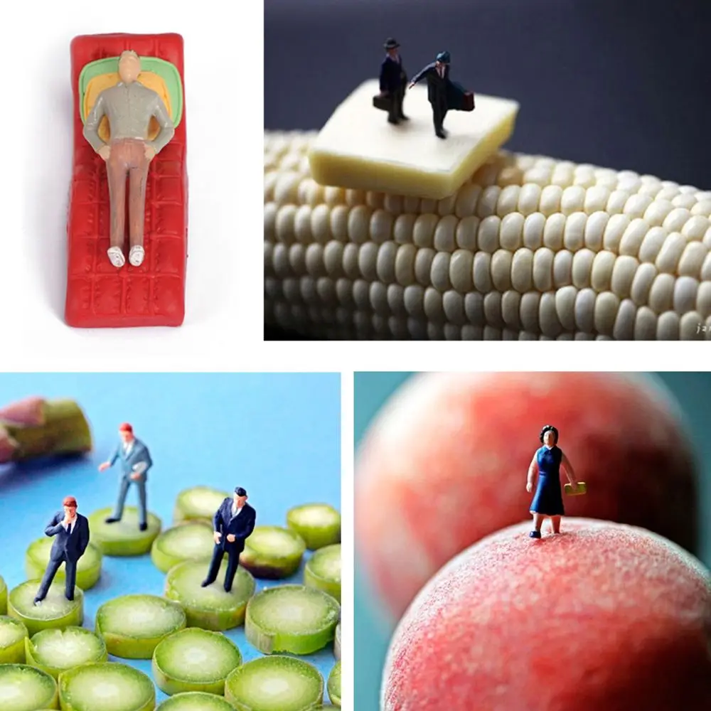 10/30/50 قطعة 1:25/1:30/1:50/1:75 مقياس مختلط اللون تشكل الركاب شخصية نموذج الناس أرقام البلاستيك الناس مقياس نموذج