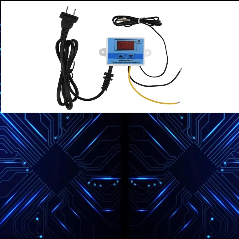 

B18B 110-220 В/1500 Вт XH-W3002 Контроллер Компьютеризированный цифровой переключатель контроля температуры Интеллектуальный контроллер с вилкой стандарта США