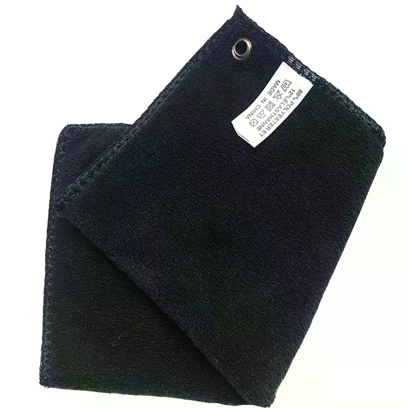 Golf Towel Wet And Dry Golf Cleaning Cloth Perfect For Golfers Absorbent Cleaning Cloths With Retractable Hook Easy To Carry - view 3