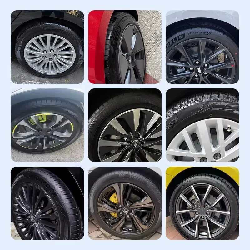 منظف إطارات السيارة الاحترافي - تنظيف عميق، اختراق سريع، سهل الشطف، تألق طويل الأمد، مضاد للشيخوخة، العناية بالسيارات