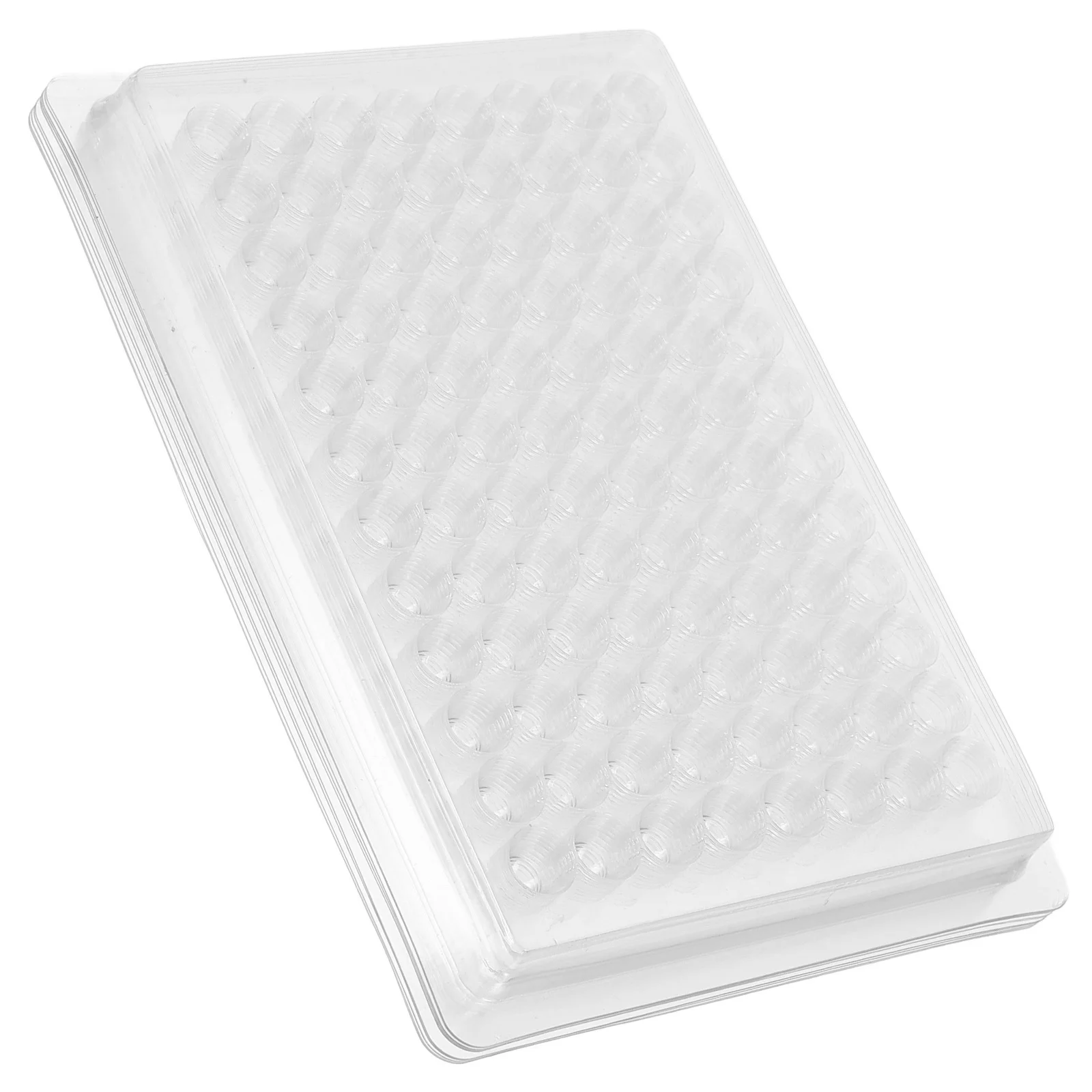 

100 Pcs Cell Culture Plate Laboratory Tray Tissue Well Spot Plates Petri Dishes