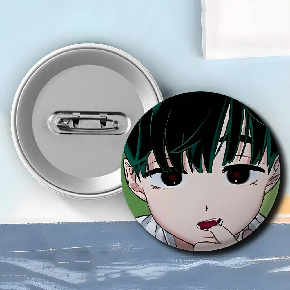 Alien Stage Anime Blechabzeichen 58mm Runde Brosche Ivan Till Mizi Luka Yu Sua Button Pin Rucksack-Deko Fan-Geschenk – Detail 4