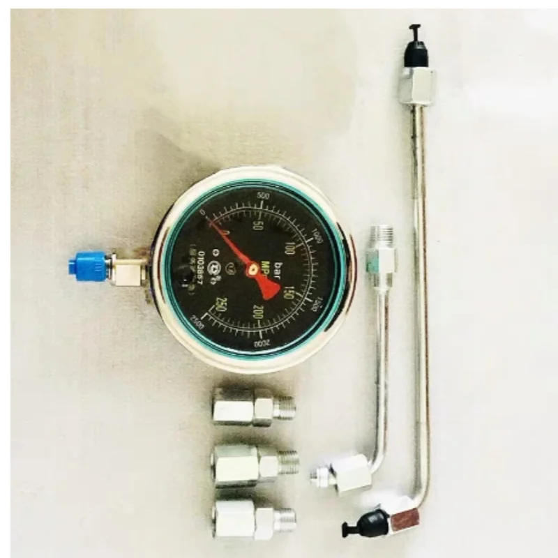 2500bar High pressure common rail pump plunger pressure test tool set 250Mpa diesel pump piston pressure test kits