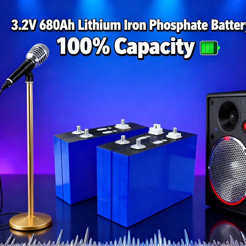 

3,2 В 680 Ач 2025 новая литий-фосфатная батарея Lifepo4 Cell Grade A MB56 10000 циклов 12,8 В 51,2 В накопитель солнечной энергии RV EV