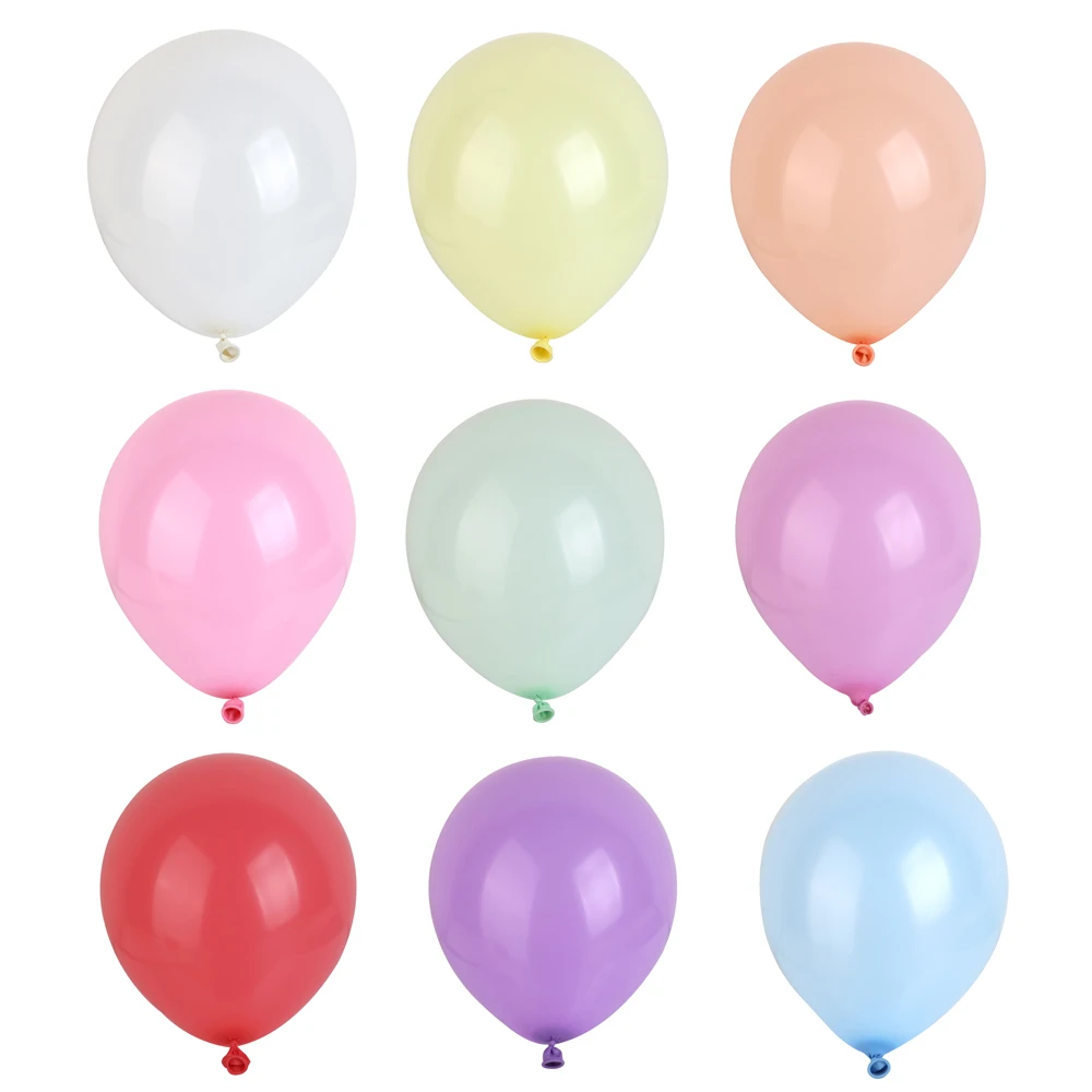 10Inch 10/20/30/Pcs Colorful Latex Balloon Red Pink Blue Balloon Wedding Christmas Happy Birthday Party Balloon Decoration