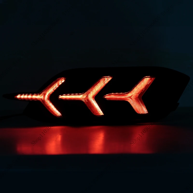 For Honda Civic 2016 2017 2018 2019 2020 Automobile Accessories Rear Bumper Tail Light Assembly Turn Signal Brake Warning Light view 5