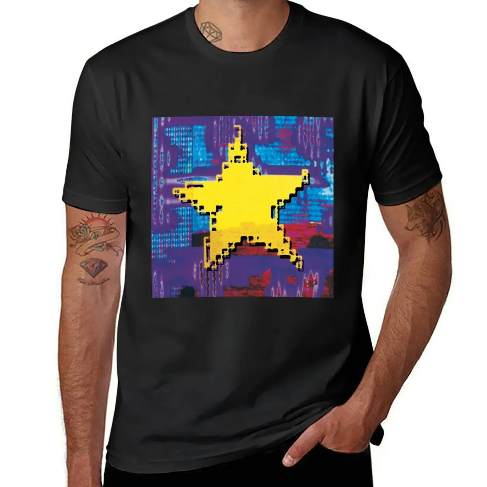 u2 zooropa star T-Shirt anime clothes summer clothes mens t shirt