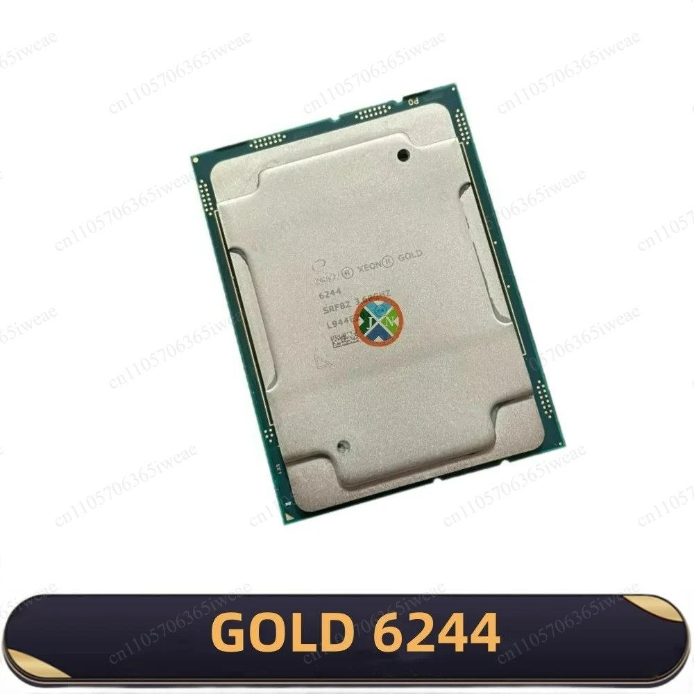 CPU 8 Core 16 Thread 3.6GHzIntel Xeon Gold 6244 24.75MB 150W LGA3647 GOLD6244