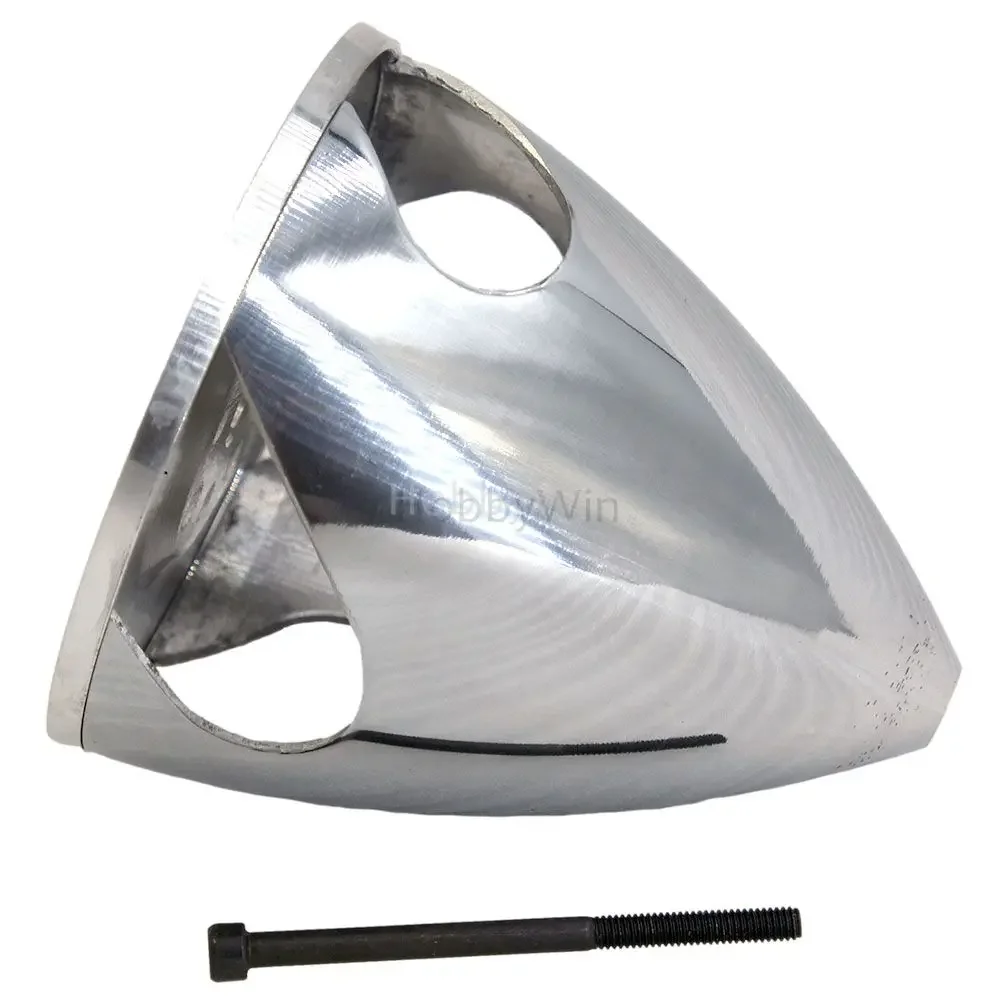 Spinner en aluminium 3,5 pouces /89mm pour moteur à essence DLE à arbre de 10mm, avion RC Warbird Sporter Trainer